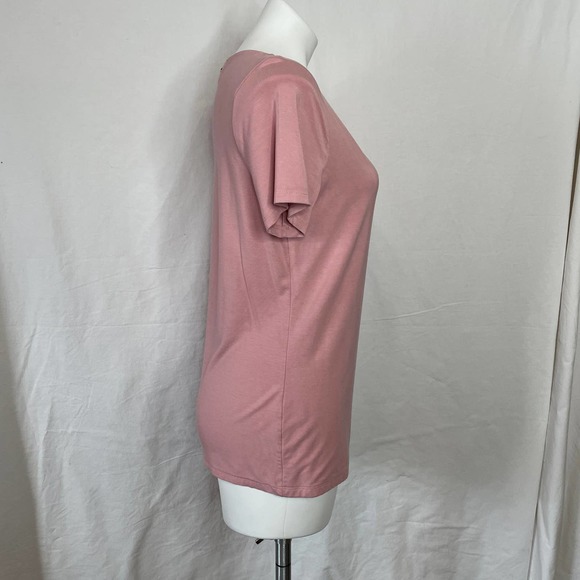 Talbots Short Sleeve Stretchy Top Sz M - Picture 6 of 8